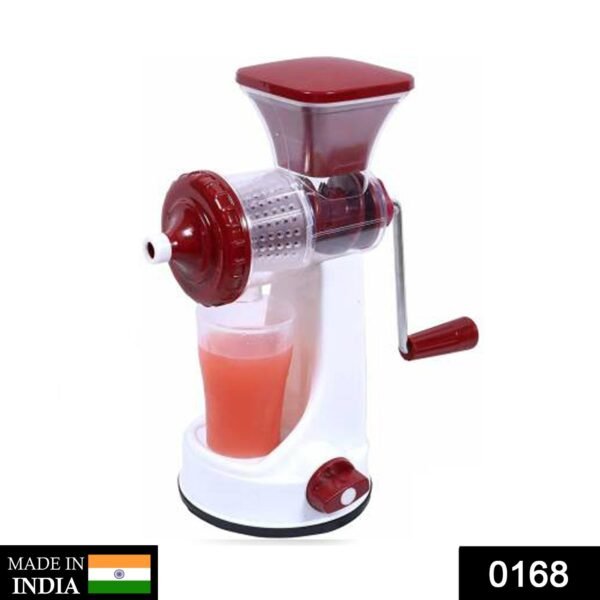 Manual Fruit Vegetable Juicer with Juice Cup and Waste Collector - Image 2