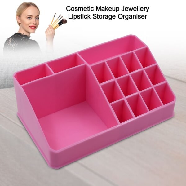 Makeup Organiser Cosmetic Makeup Lipstick Storage Box with Drawer Plastic Case