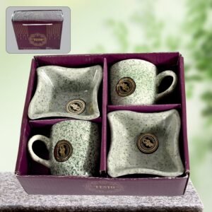 Ceramic Tea / cups / Mug Set Including Snacks / Serving Bowl Milk Cup, Coffee