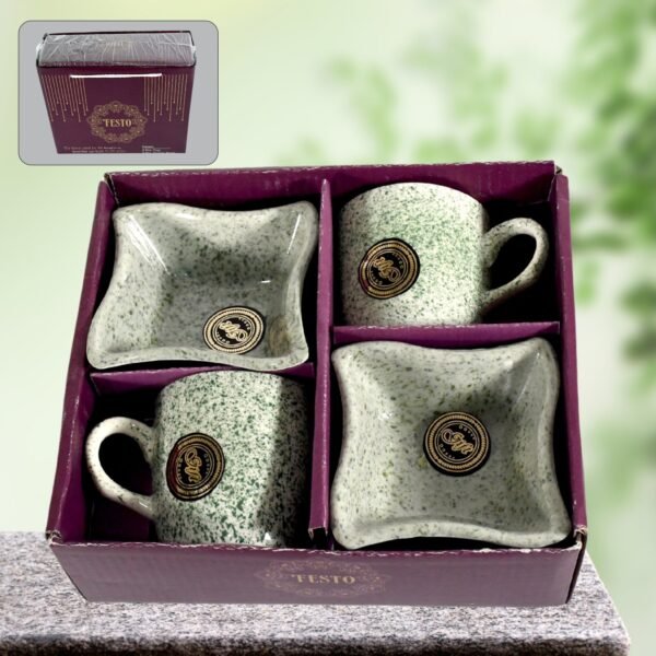 Ceramic Tea / cups / Mug Set Including Snacks / Serving Bowl Milk Cup, Coffee