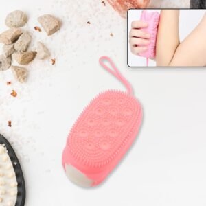 Super Soft Silicone Bath Brush ? Double-Sided Body Scrubber for Deep Cleansing