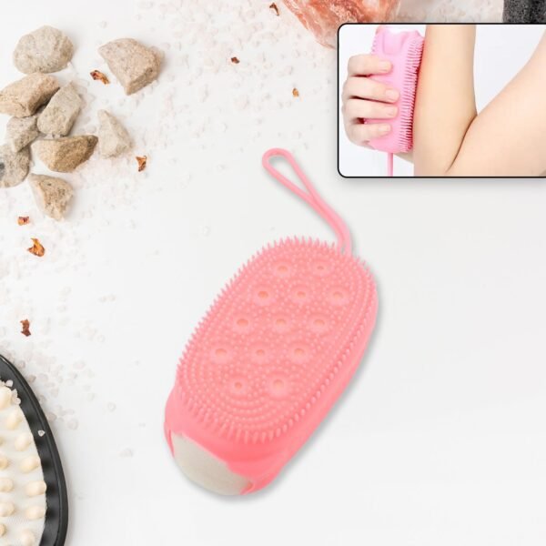Super Soft Silicone Bath Brush ? Double-Sided Body Scrubber for Deep Cleansing