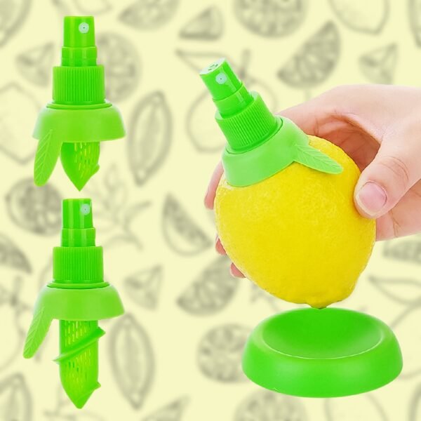 Creative Lemon Sprayer Fruit Juice Citrus Lime Juicer (3 Pcs Set) - Image 3