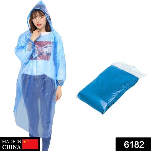 Disposable Rain Coat For Having Prevention From Rain And Storms To Keep - Image 2