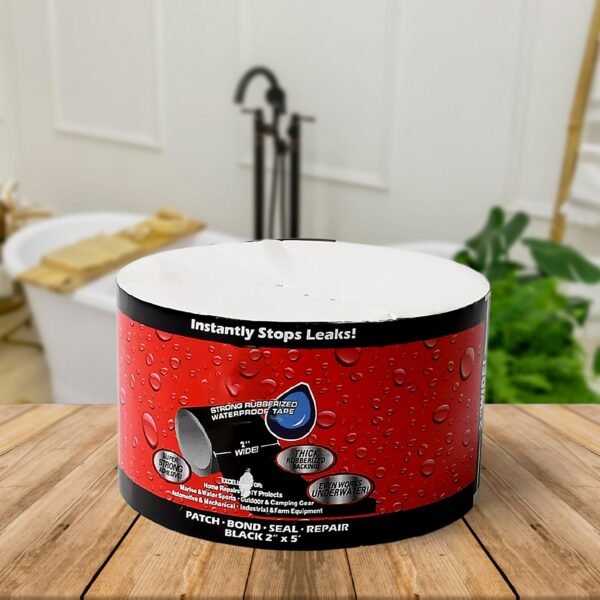 Leak-Proof Sealing Tape ? Waterproof Pipe Repair & DIY, 50mm x 1.5m
