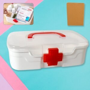 Medical Box, 1 Piece, Indoor Outdoor Medical Utility, Medicine Storage Box,