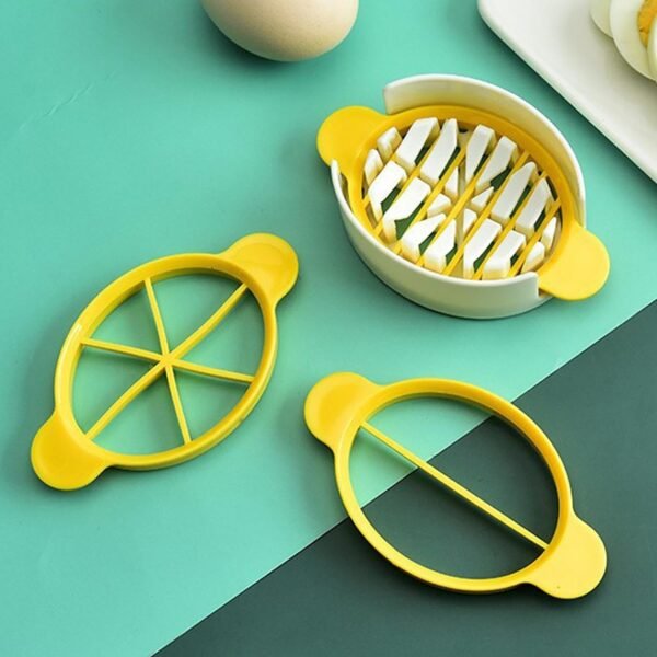 Egg Slicer, 3 in 1 Boiled Egg Slicer, Egg Slicer, Preserved Egg Slicer, Home - Image 4