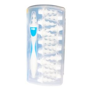 Smart Swab Silicone Easy Earwax Removal with 16 Replacement Disposable Soft