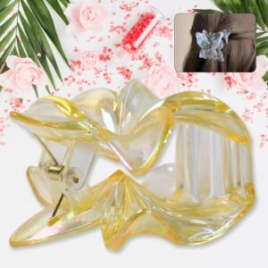 Hair Clamp Grip, Simple Matte Hair Barrette Clamp Charming Decoration Hair