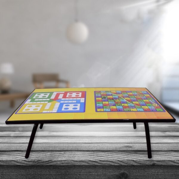 Foldable Multipurpose Mix Design Games Table Board || Bed Study Table (48  x