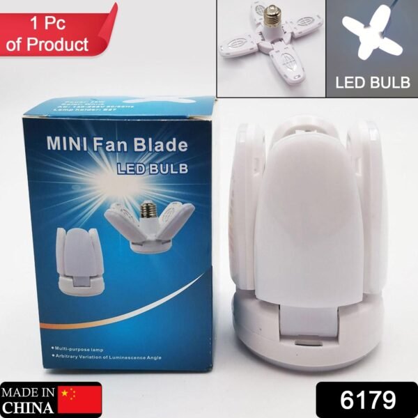 Foldable LED Fan Blade Bulb 28V (1 Pc) - Image 2