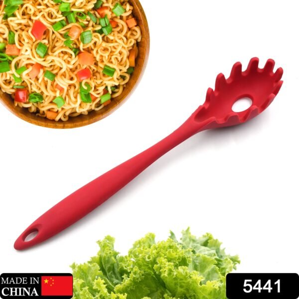 Pasta Fork Silicone Cookware Spaghetti Strainer Server Spoon no Hurt The Pot - Image 2