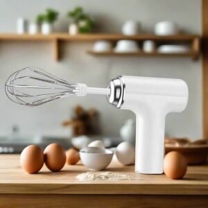 Wireless Portable Hand Mixer - Rechargeable Handheld Whisk Beater for Baking &