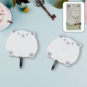 Multipurpose Strong Hook Self-Adhesive hooks for wall Heavy Plastic Hook,