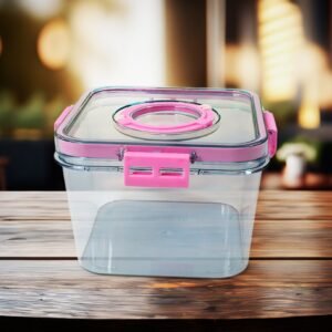 High Quality Plastic Food Storage Container Clear Washable Refrigerator Food