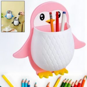 Penguin Storage Box, Adhesive Remote Case, Electric Toothbrushes Holder,