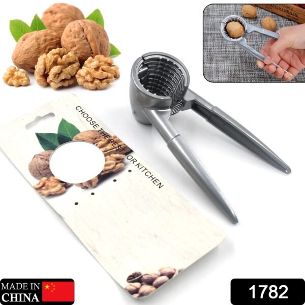 Luxury Stainless Walnut Cracker ? Portable Nut Cutter & Bottle Opener for Nuts - Image 2