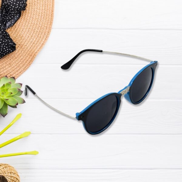 UV Protected Round Sunglasses, classic Sunglasses for Men & Women, Lightweight - Image 3