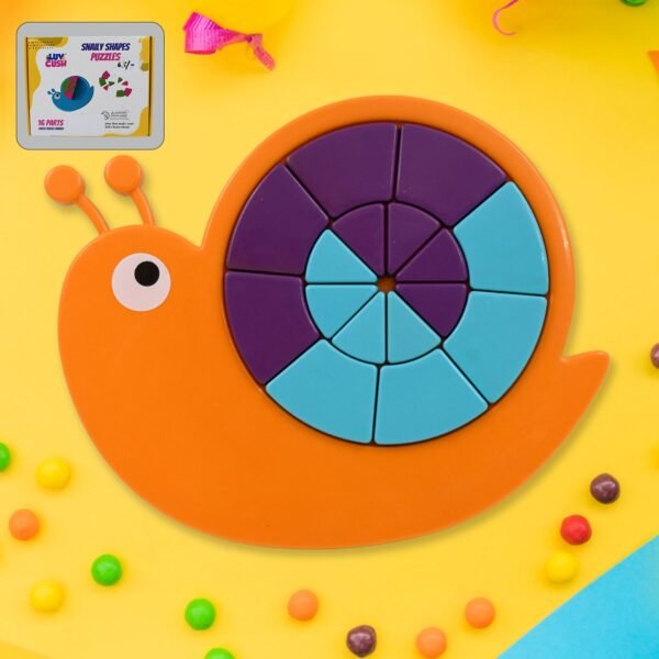 Mini Snail Puzzle ? STEM Educational Toy, Puzzle Games for Ages 3-6 (Mix Color)