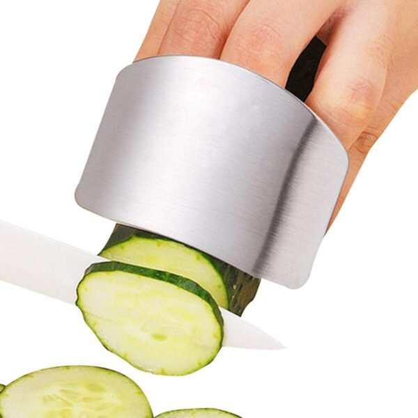 Stainless Steel Finger Guard Cutting Protector - Image 5