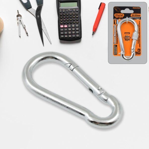 Snap Hook With Screw-Stainless Steel Snap Hook Clip Heavy Duty, Carabiner Clip - Image 3