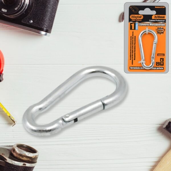 Stainless Steel Snap Hook (7 x 70 MM / 1 Pc)