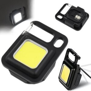 LED Battery Operated Keychain Flashlight with?Folding Bracket Bottle Opener (1