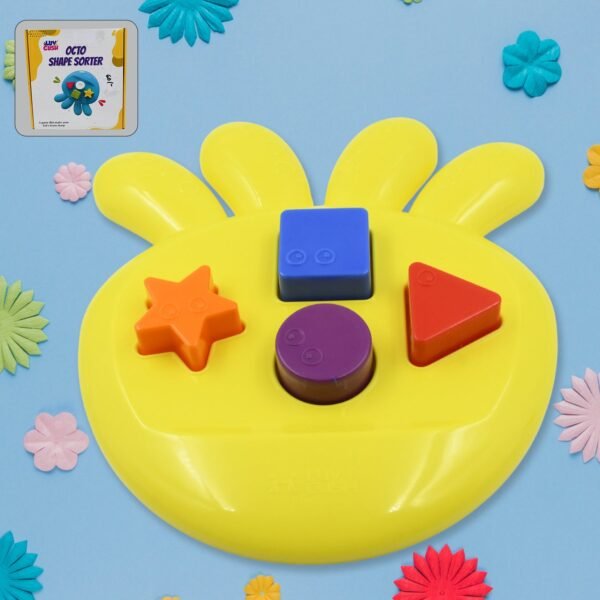 Octo Shape Sorter Toy for Kids? Learning & Grasping (1 Pc)