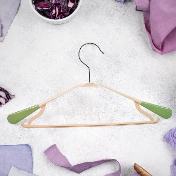 PP Cloth Hanger Set of 1 with Zinc Plated Steel Hook (1 Pc) - Image 4