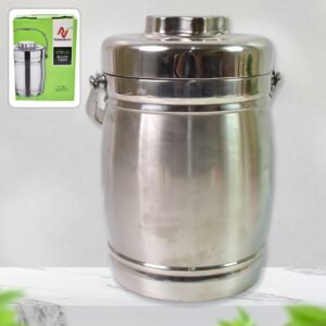 Stainless Steel Lunch Box, Insulated Lunch Box Double Vacuum?Layer (2.2 Ltr.)