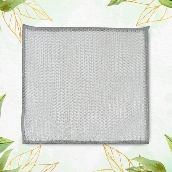 One-Sided Multipurpose Microfiber Cloths, Scrubber (1 Pc / 20x20 Cm) - Image 3
