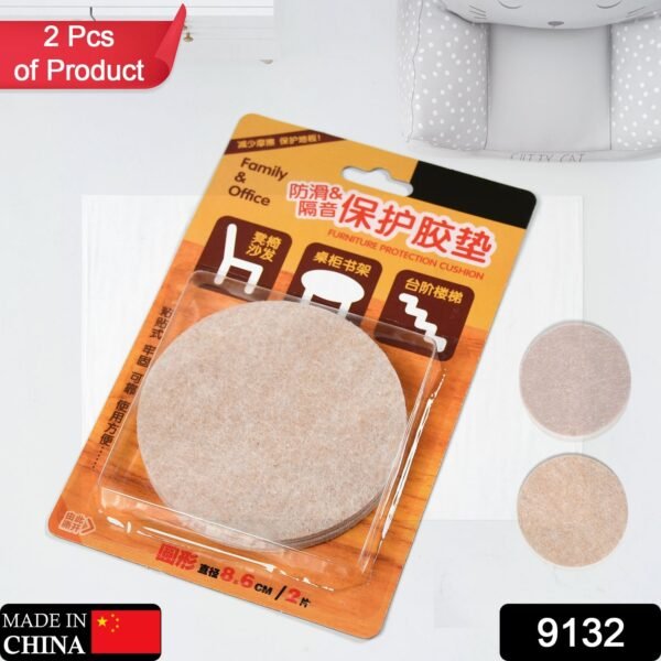 Self-Adhesive Round Cork Coasters - 3.5-inch Mini Wall Tiles & DIY Craft - Image 2
