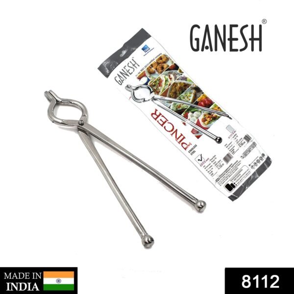 Ganesh Premium Quality Unbreakable Stainless Steel Goti Sandsi / Sansi / Pakkad - Image 2