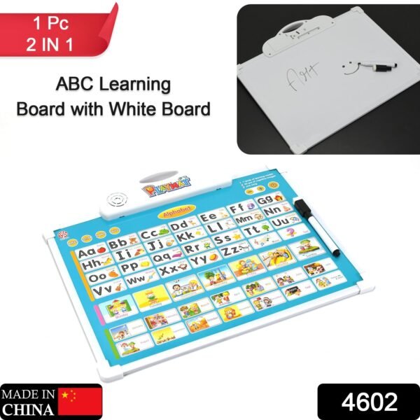 Learning Board 2in1 - Educational PAD for Kids Musical Board for Alphabet ABC - Image 2