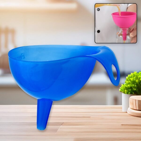Plastic Funnel For Pouring Oil, Sauce, Water, Juice Cooking Oil, Powder, Small