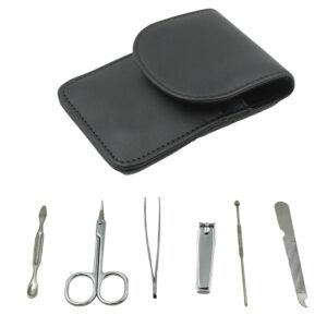 6-in-1 Professional Nail Care Kit: Clippers, Scissors & More Nail cutter