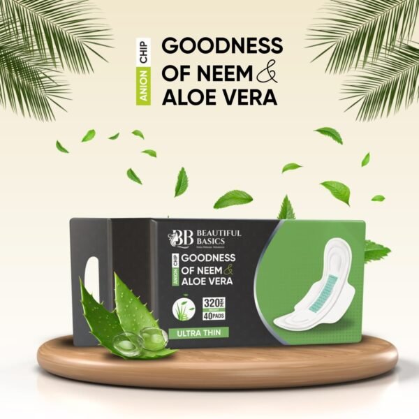 Sanitary Pads for Women With Goodness of Neem & Aloe Vera | Ultra Thin | - Image 3