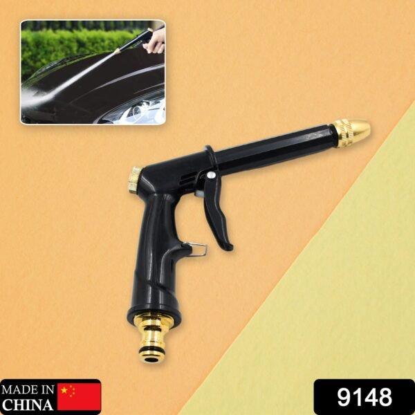 Water Spray Gun for Car Wash & Gardening (Multi-Mode, Brass) - Image 3