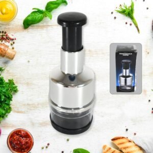 Food Cutter, Multifunctional Stainless Steel Blade Onion Cutter Food Vegetable