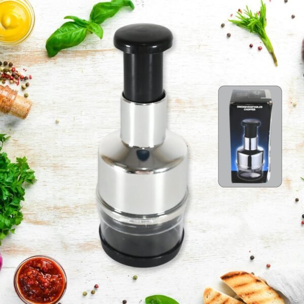 Food Cutter, Multifunctional Stainless Steel Blade Onion Cutter Food Vegetable