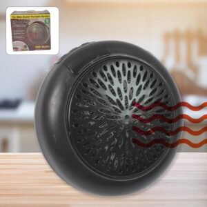 Room Heater for Home, Office, Camper LED Screen Portable Wall Heater (900W / 1