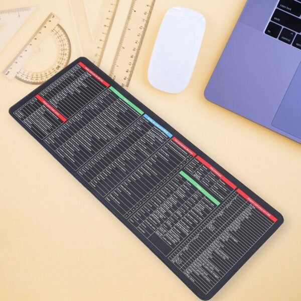 Mat of Shortcut Keyboard  Mouse Pad Mat Mouse Pads for Desk Quick Key Super - Image 5