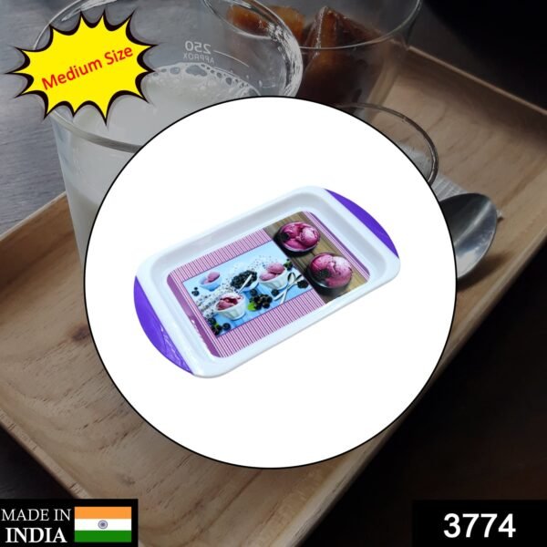 Medium Plastic Tray for Kitchen and General Purpose - Image 2