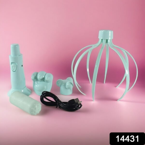 Head Massager Scalp Massaging Tool Relaxation Tool (1 Pc) - Image 2