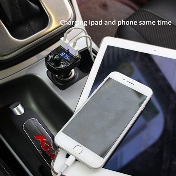 CAR-X8 Bluetooth FM Transmitter Kit for Hands-Free Call Receiver / Music Player - Image 4