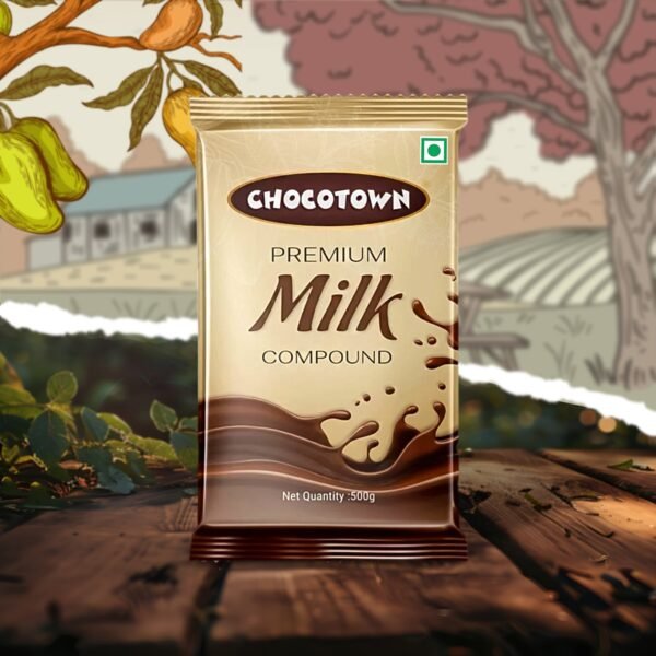 Chocotown Premium Milk Compound Slab (500 gm) - Image 3