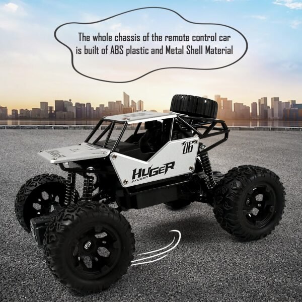 Rock Crawler Monster RC Truck All Terrain Stunt Racing Car Rechargeable Indoor - Image 3