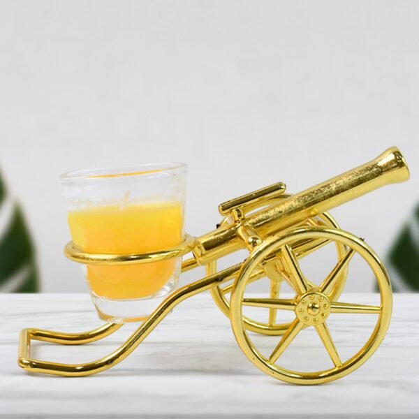 Top Cannon Tealight Holder / Candle Holder (1 Pc) - Image 4