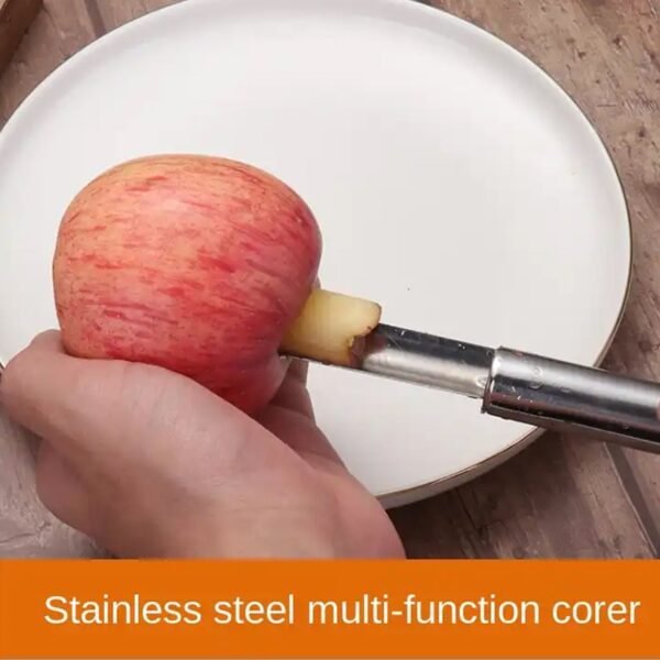 Fruit Core Stainless Steel Set, Core Remover for Apple and Pear, Kitchen Prep - Image 5