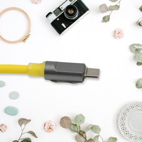 Type C data cable Fast Charging With Light (1 Mtr. / 1 Pc) - Image 5